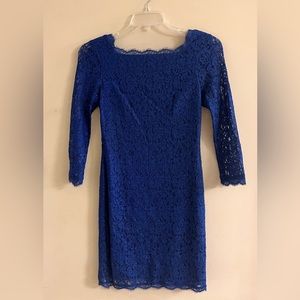 Adrianna Papell size 4 lace cocktail dress